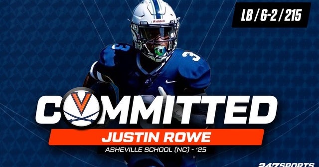 Virginia lands third commitment this week with LB Justin Rowe making ...