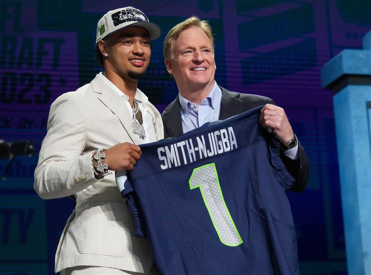 Seahawks select Rockwall, Ohio State WR Jaxon Smith-Njigba in first round  of NFL draft