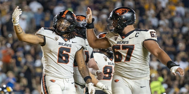 No. 15 Oregon State Beavers at California Bears football sneak peek:  Players to watch, stats, early betting odds 