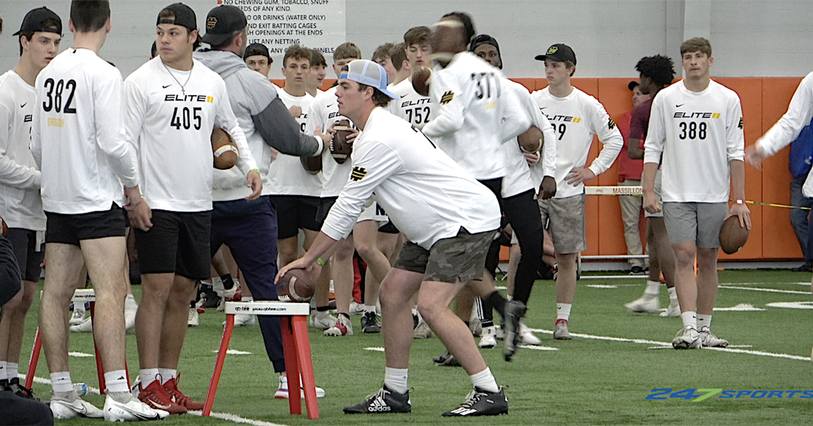 2023 UNC QB Commitment Tad Hudson Throws at Elite 11 Ohio 2023 UNC QB Commitment Tad Hudson Throws at Elite 11 Ohio