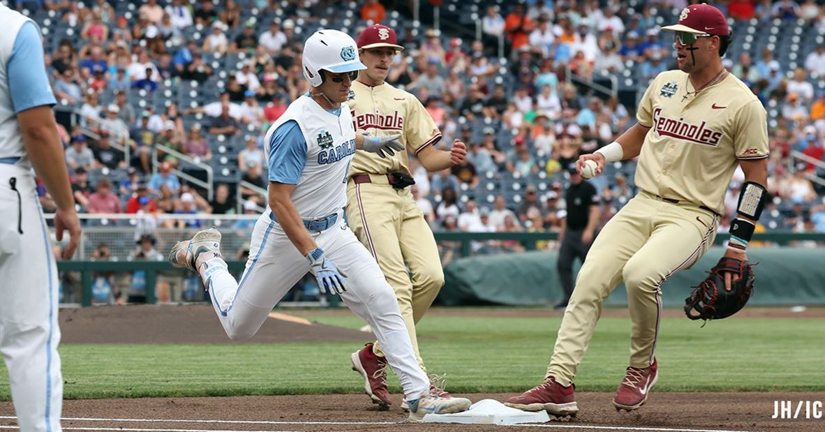 Diamond Heels Exit College World Series in Season-Ending Loss to Florida State Diamond Heels Exit College World Series in Season-Ending Loss to Florida State