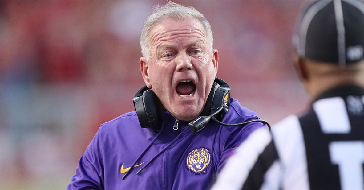 Brian Kelly responds to accusation he abandoned Greg Brooks Jr. as LSU