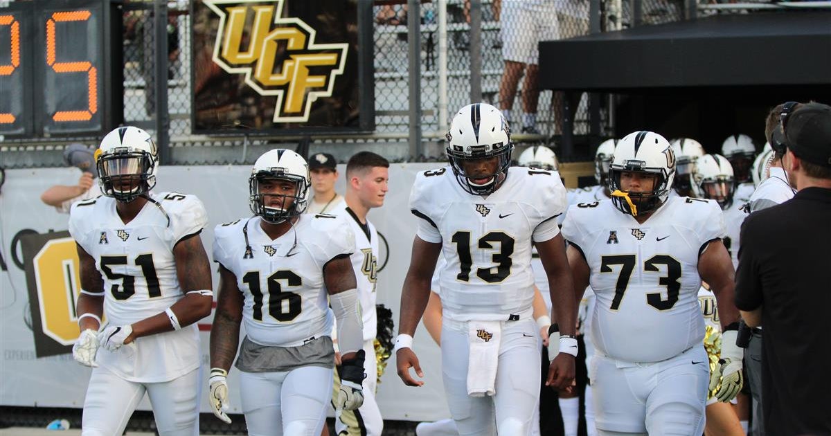 UCF Knights depth chart for Maryland