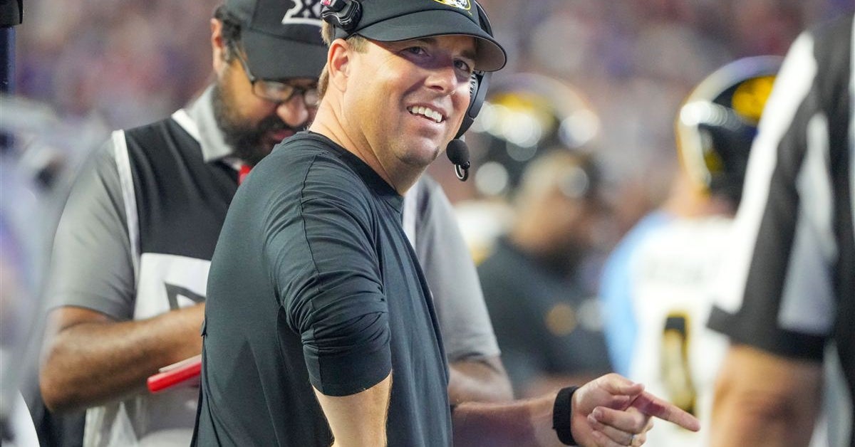 Missouri football coach Eli Drinkwitz on Kansas football’s pregame hype ...