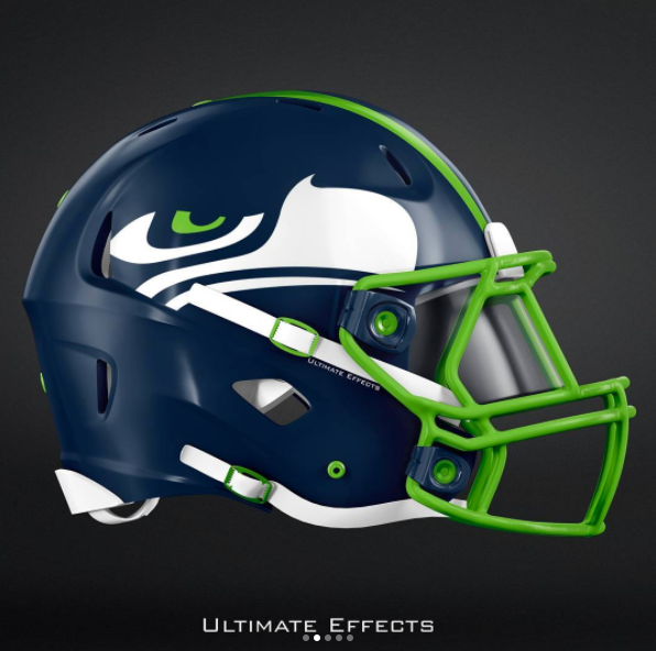 Helmet Redesigns for All 32 NFL Teams