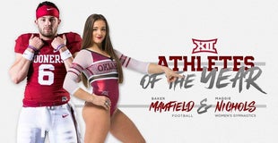 A clean sweep - OU snags both Big 12 Athlete of the Year honors A clean sweep - OU snags both Big 12 Athlete of the Year honors