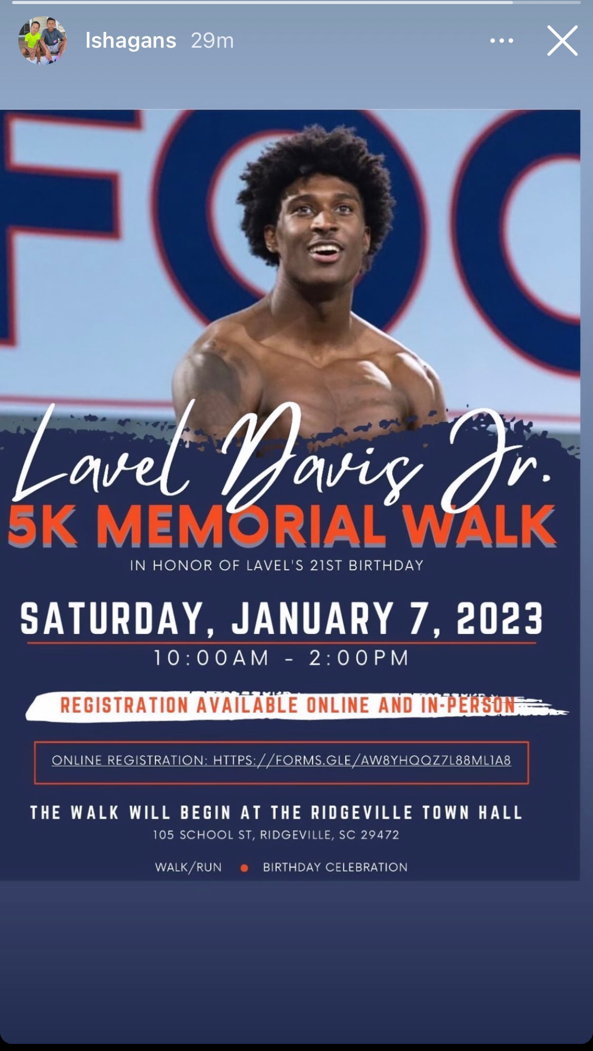 For any of you anywhere near the Ridgeville, SC area….