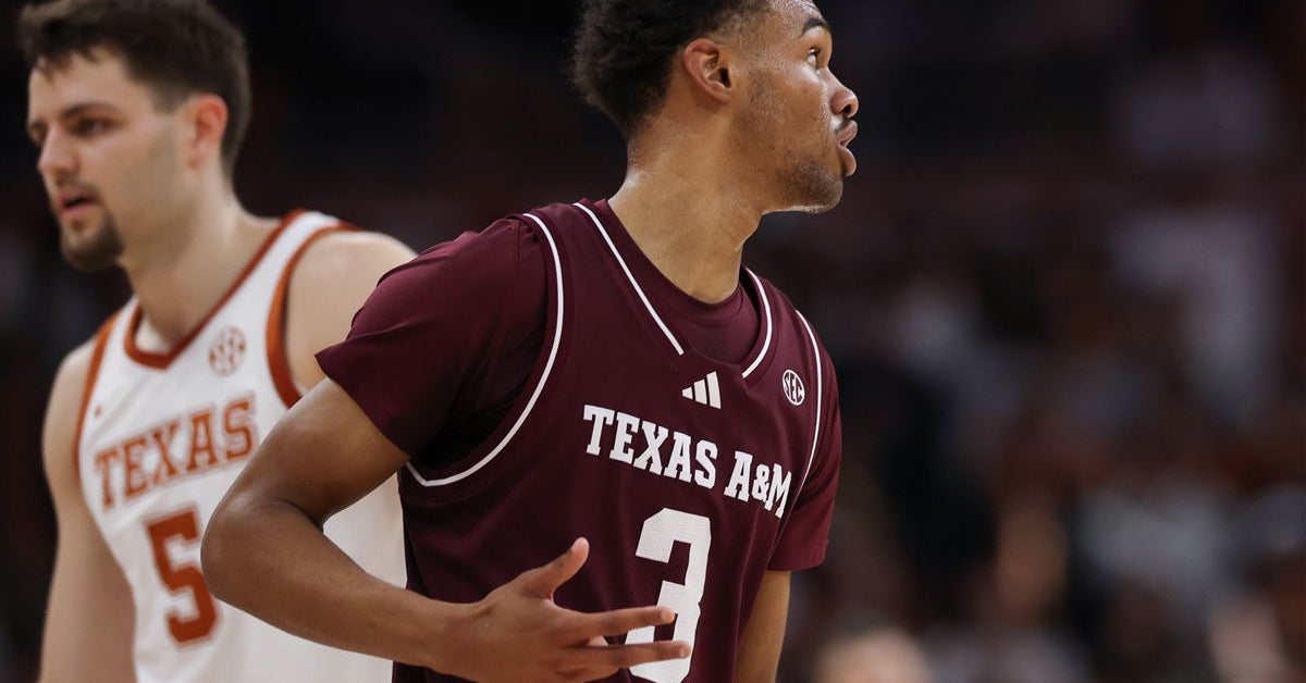 Rylan Griffen's 17 points help Texas A&M beat Texas, 74-70, winning in ...