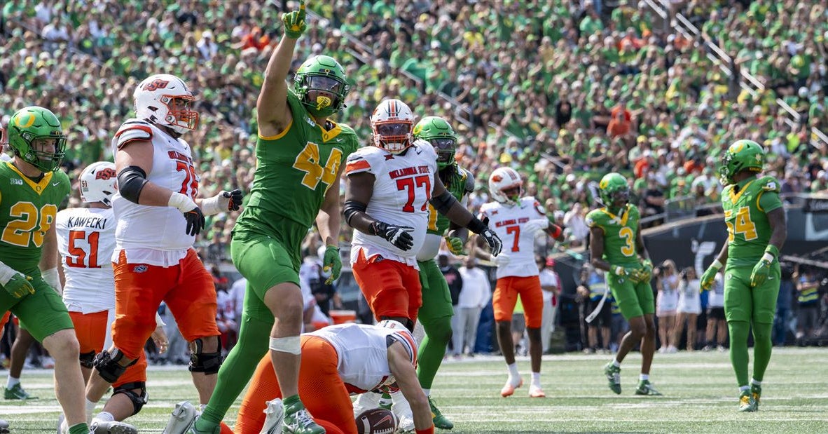 Has Teitum Tuioti overtaken Matayo Uiagalelei as Oregon’s top edge-rusher?
