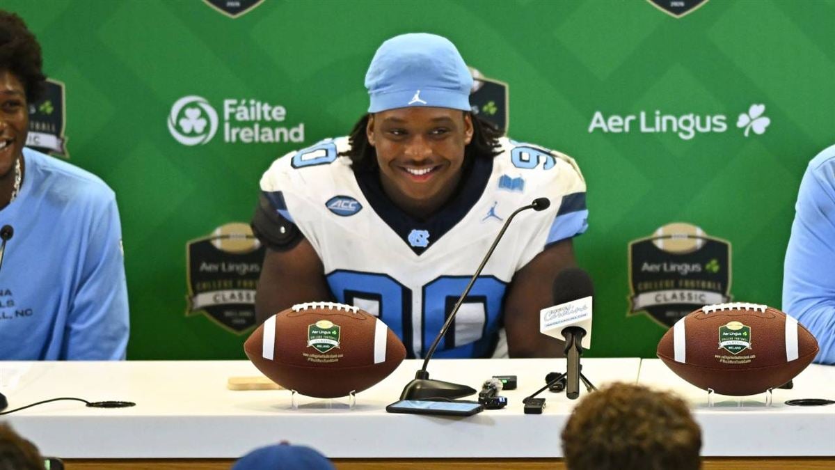 The Unique Items UNC DL Xavier Lewis Packed for his Spring Trip to Ireland