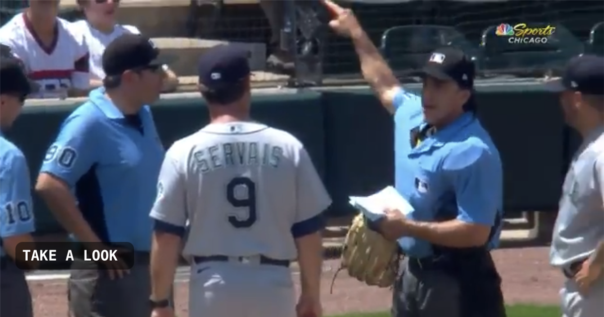 WATCH Mariners pitcher tossed for MLB's first ejection since crackdown