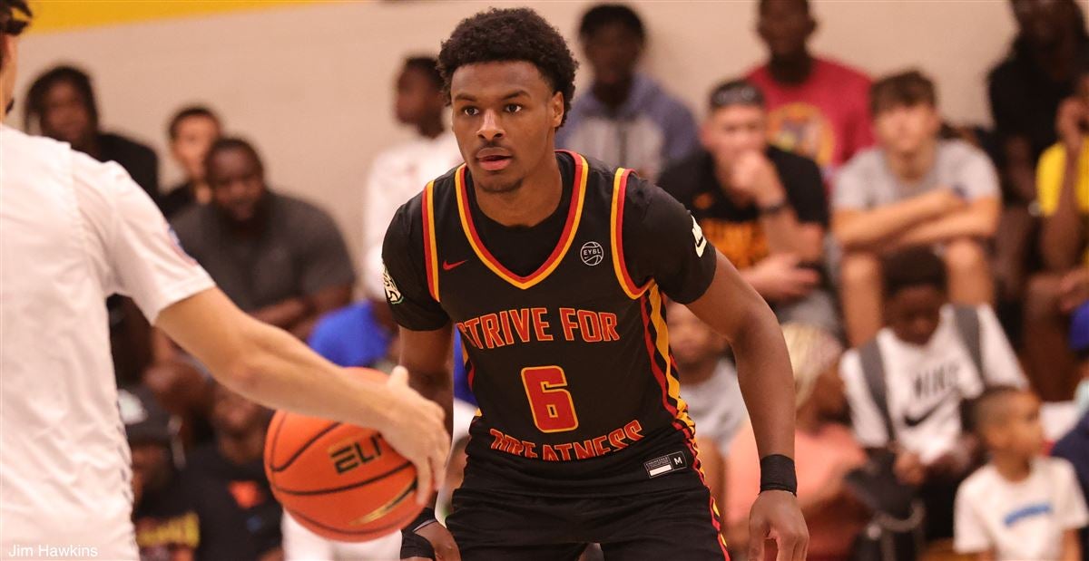 Ohio State Target and 2023 Combo Guard Bronny James Commits To USC