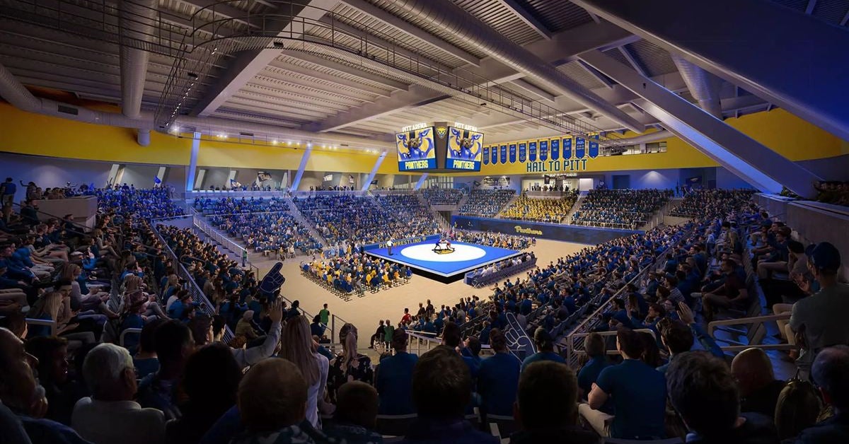 Gavin looks forward to hosting Pitt wrestling meets at Victory Heights