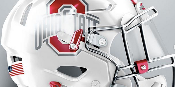 canandaigua football helmet similar to ohio states/ State Buckeyes Alternate Black with Red Buckeye Leaves Riddell Speed Replica Full Size new helmets, same tradition. A