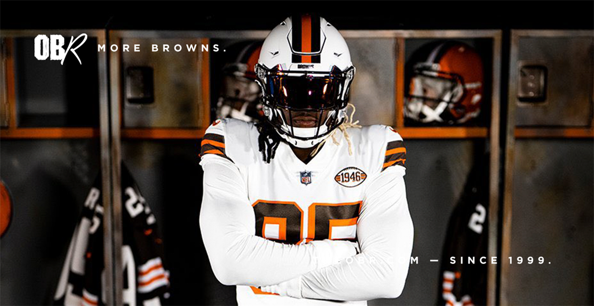 cleveland browns all white uniforms