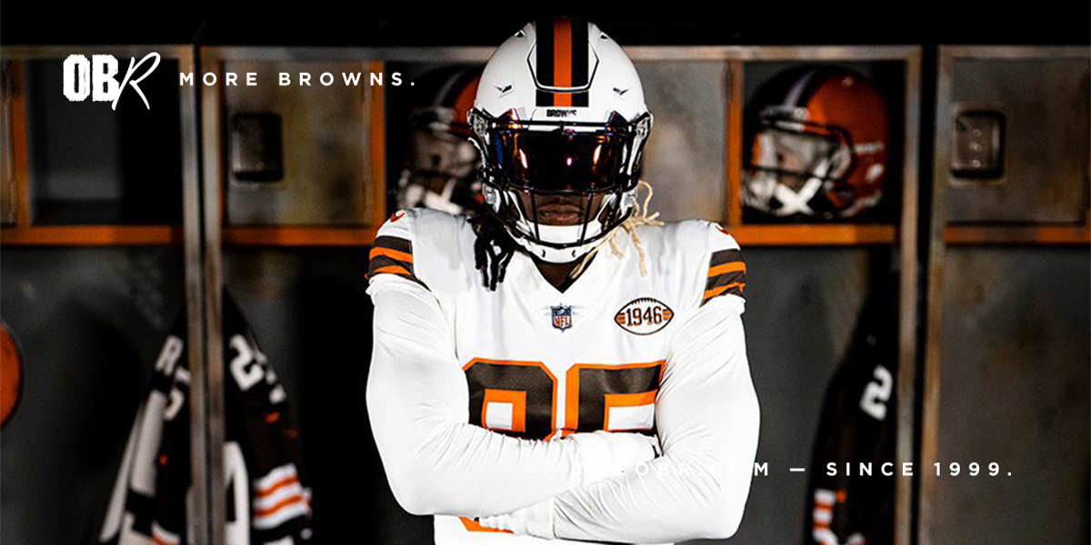 Cleveland Browns Unveil New All White Helmets As Part Of 'White Out' Series  Uniforms