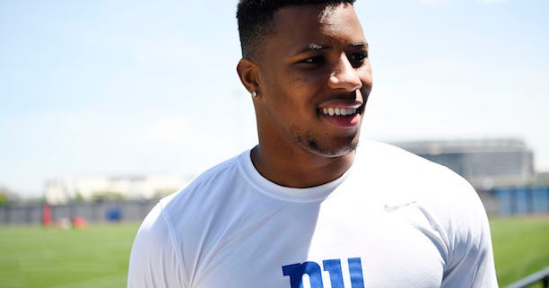 NFL Combine 40-Yard Dash Results: Nyheim Hines, Saquon Barkley Fly - The  Spun: What's Trending In The Sports World Today