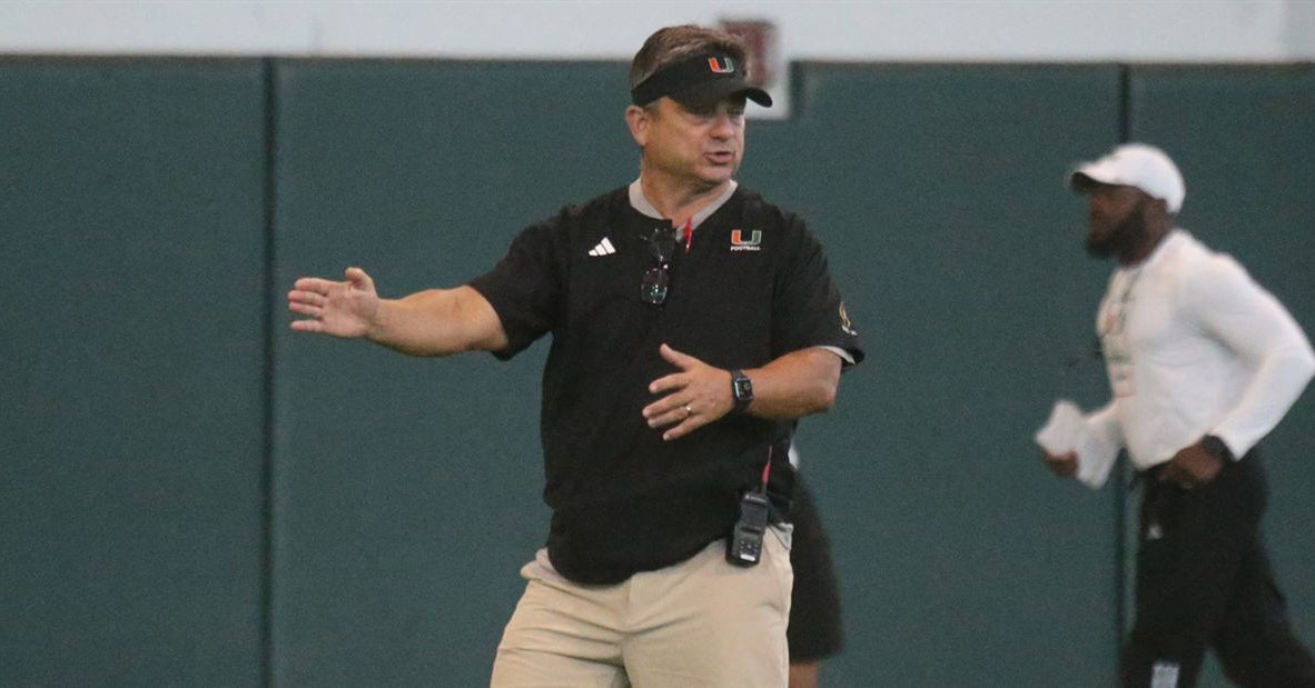 OC Shannon Dawson is excited about the explosive potential Miami has shown during camp
