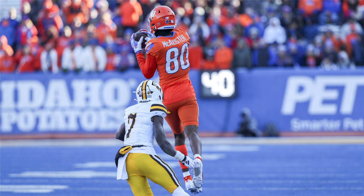 Boise State WR Eric McAlister Leaves Team Effective Immediately, Plans To Transfer