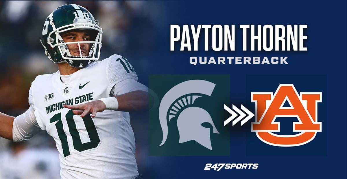 Auburn names Payton Thorne starting QB: Michigan State transfer to run Hugh  Freeze's offense 