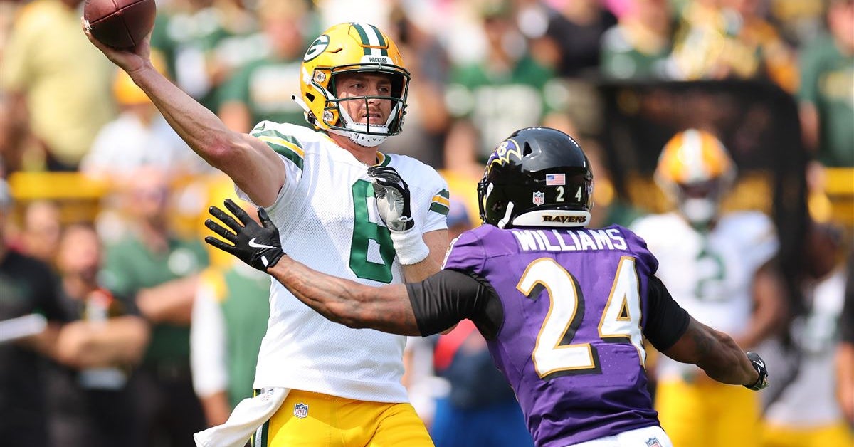 Job as second quarterback still unclear after the Packers overwhelmed the Ravens in the last test game