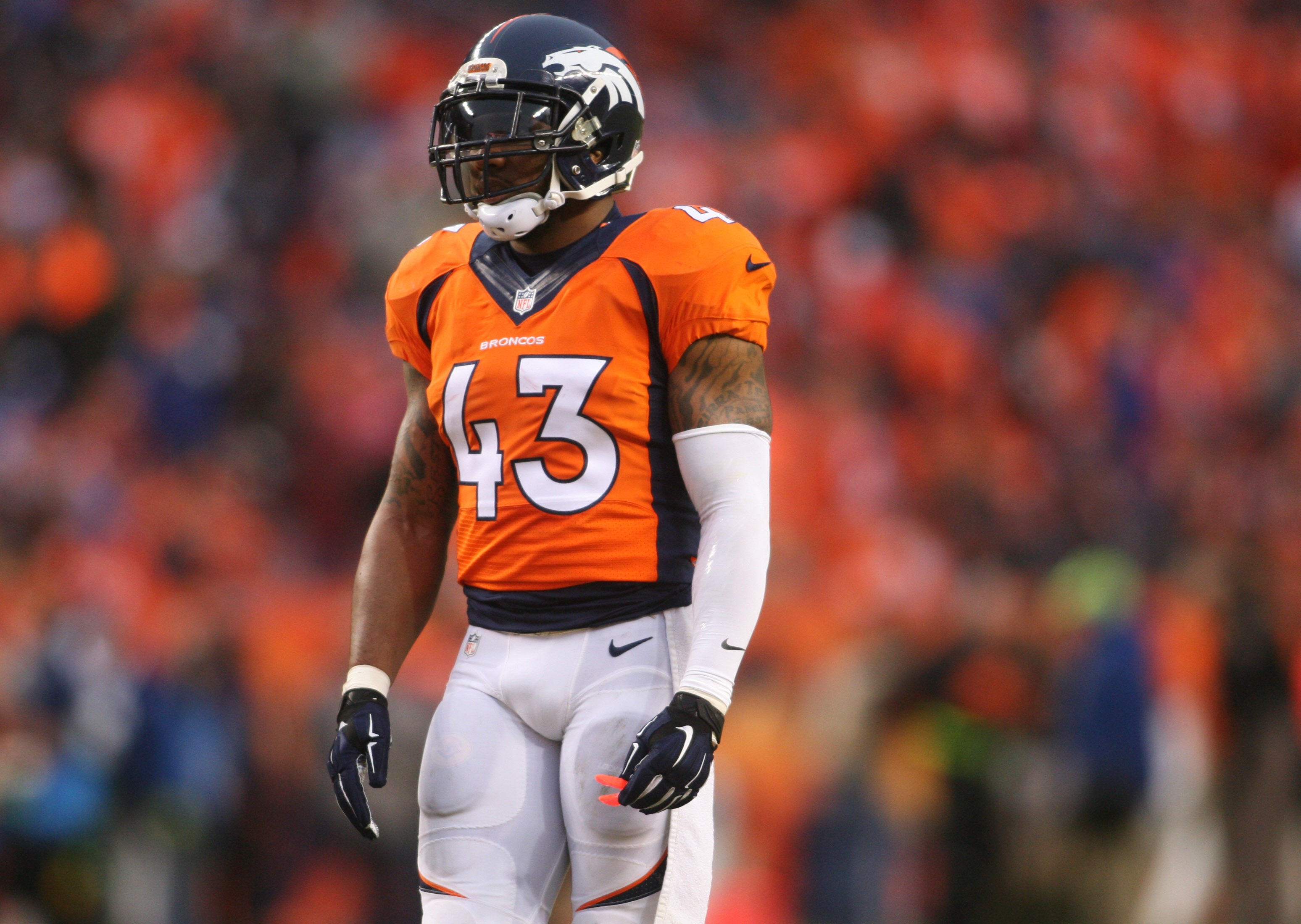 Broncos' T.J. Ward, Darian Stewart limited in practice