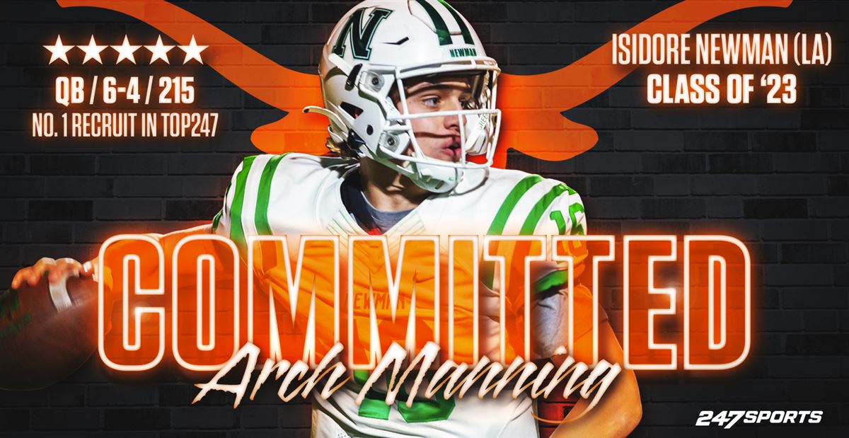 QB Arch Manning, No. 1 recruit in 2023 class, commits to Texas - ESPN