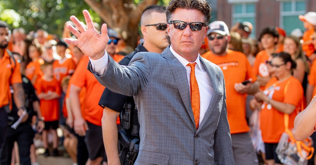 Everything Oklahoma State head coach Mike Gundy said at his Monday ...