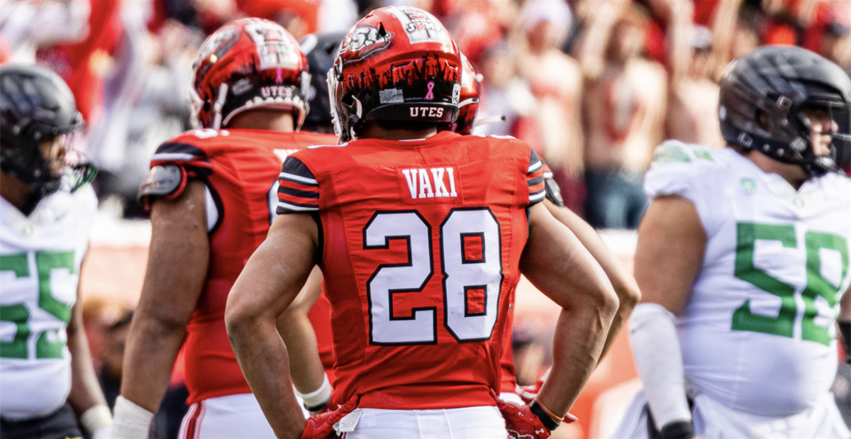 Utah twoway star Sione Vaki has declared for the 2024 NFL Draft