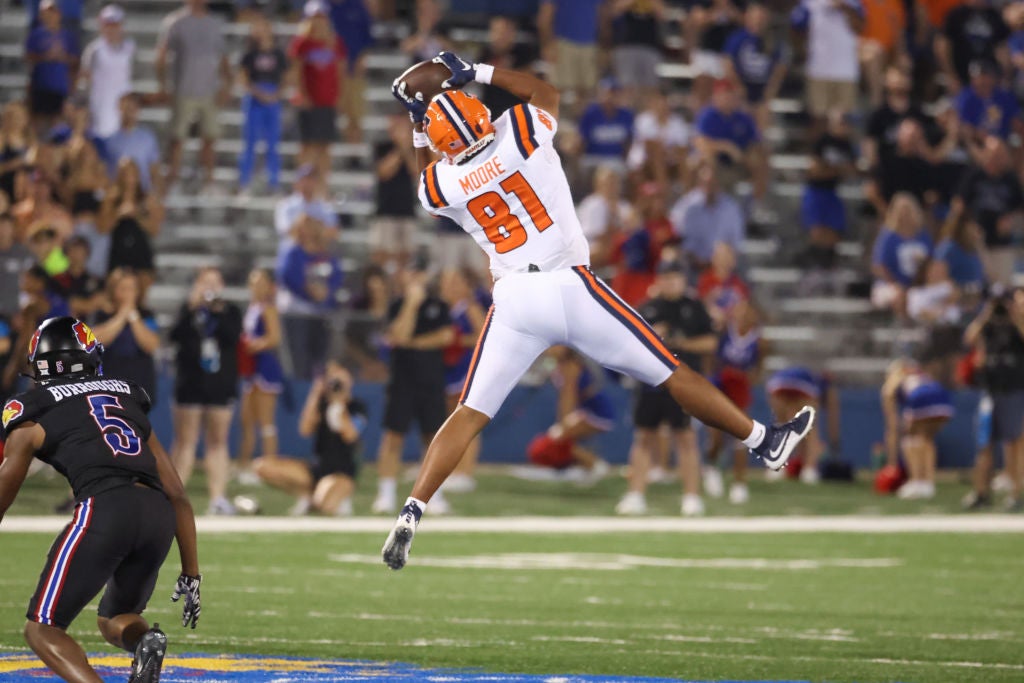 Illini football notebook Griffin Moore 'taking advantage of the