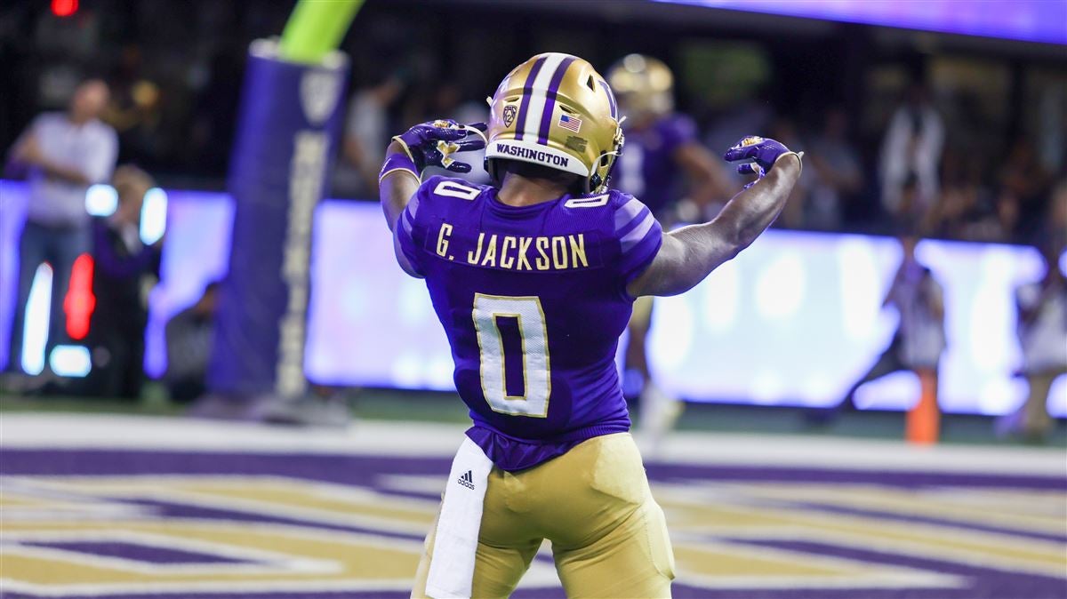 Giles Jackson, Wide Receiver, Washington Huskies - NIL Profile