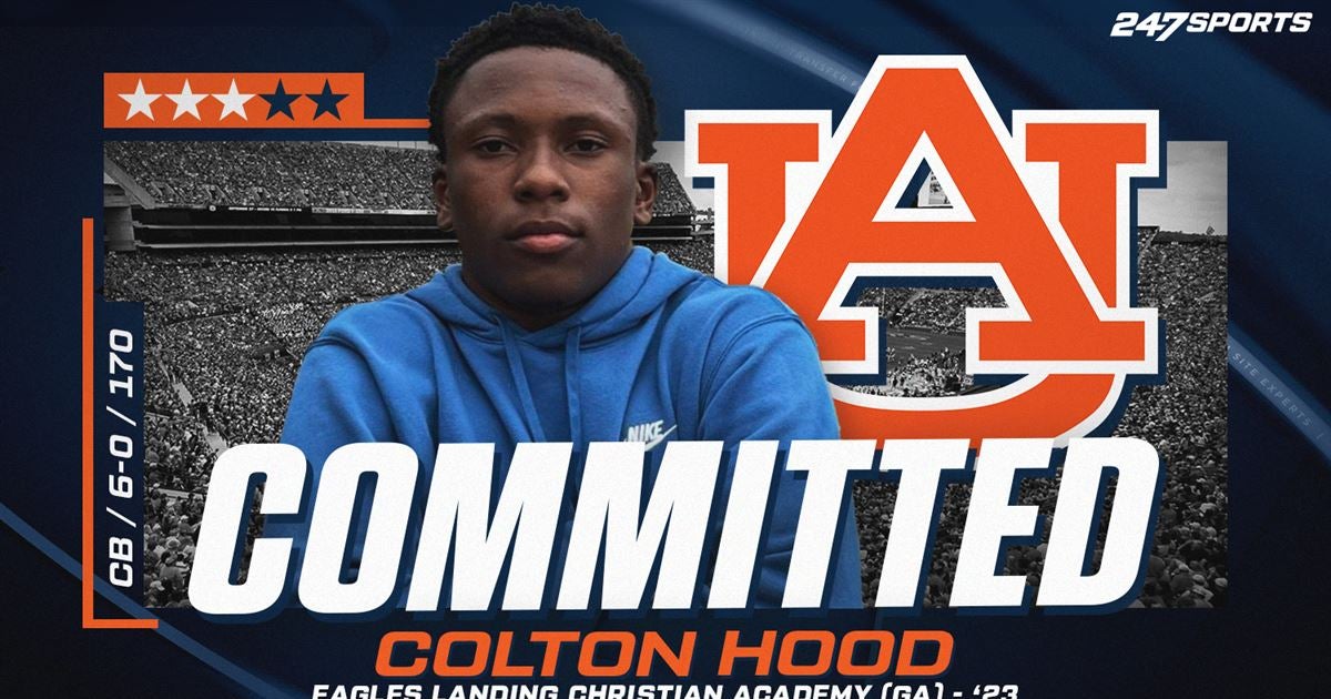 Auburn flips legacy CB Colton Hood from Michigan State