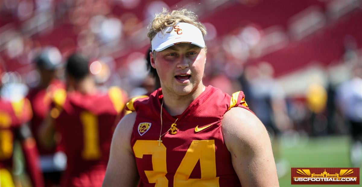 USC Football: Carson Tabaracci moving from linebacker to tight end for 2023 season  