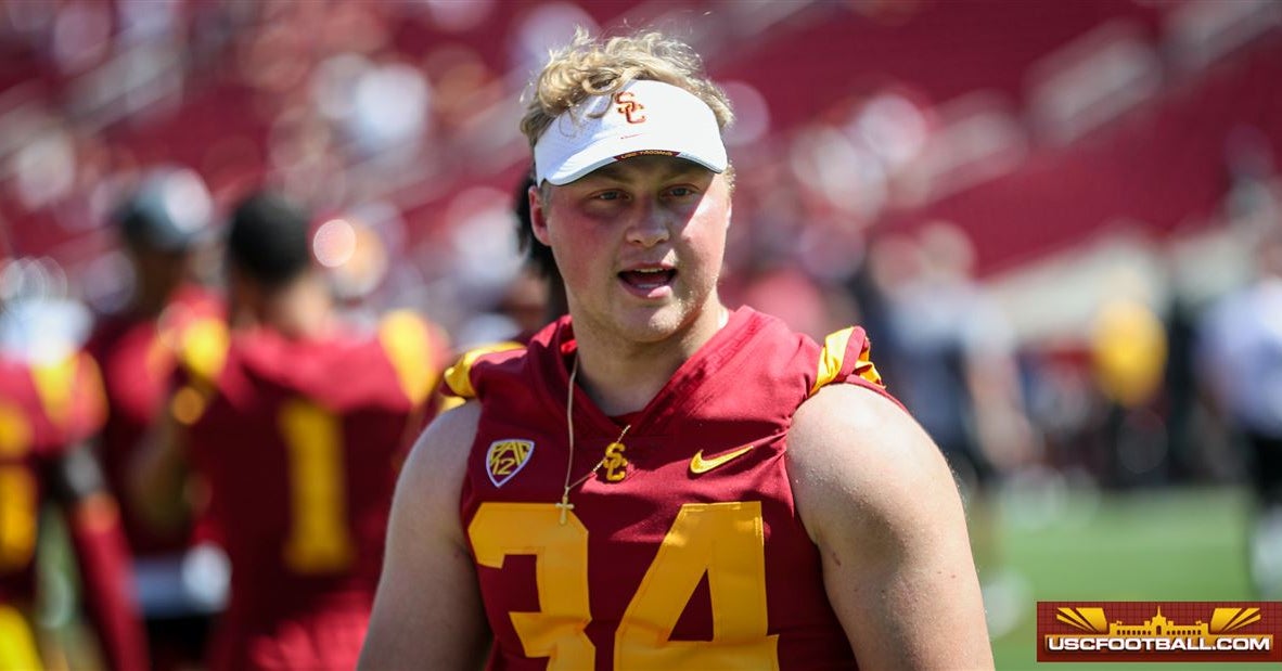 USC Football: Carson Tabaracci moving from linebacker to tight end for 2023 season