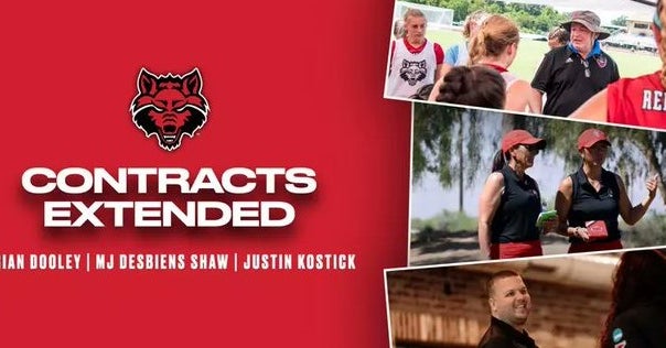Red Wolves extend three coaches