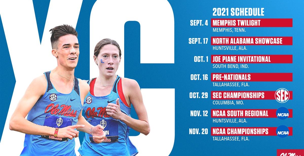 Ole Miss cross country announces 2021 schedule