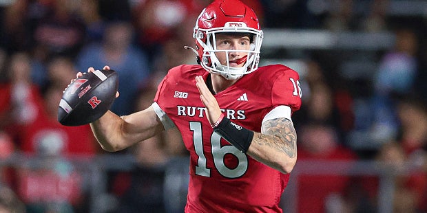Rutgers QB Athan Kalialmanis already on final leg of college football journey