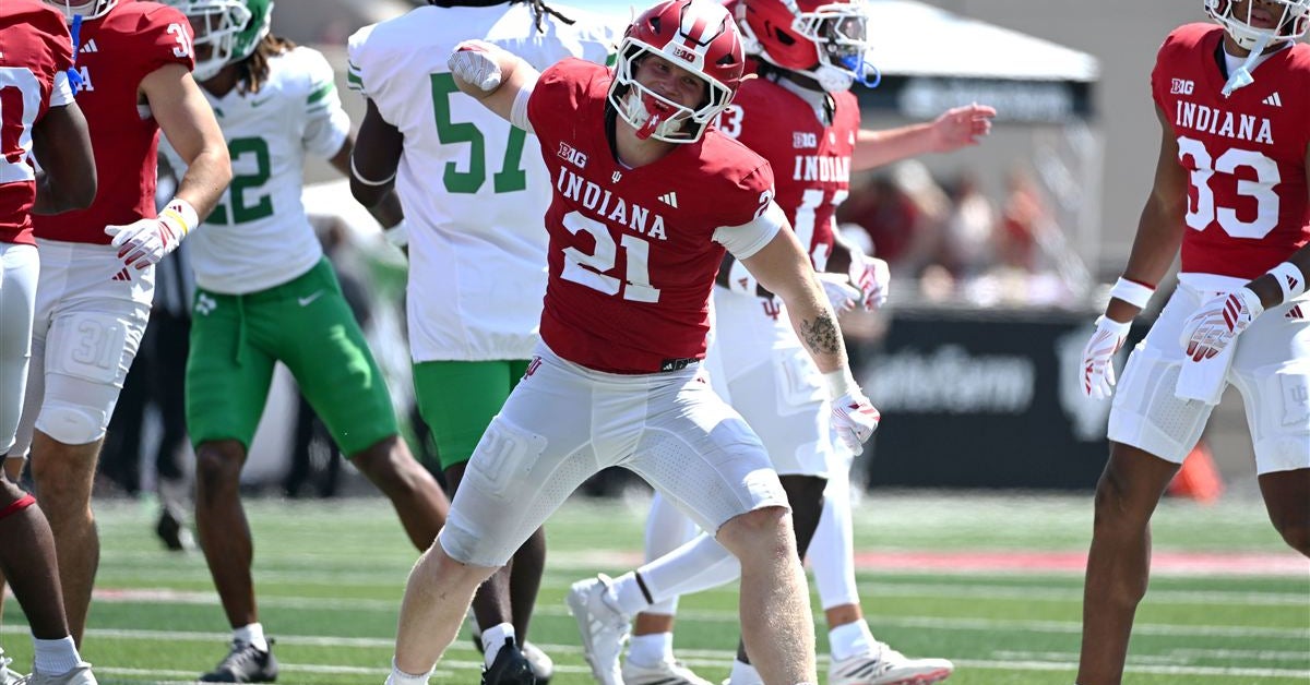 Indiana Football Freshmen Tracker: Six 1st year Hoosiers play in season opening win over North Texas