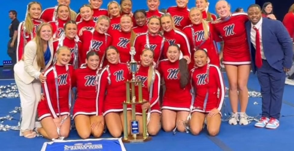 313 Cheer Ole Miss cheer brings home National Championship