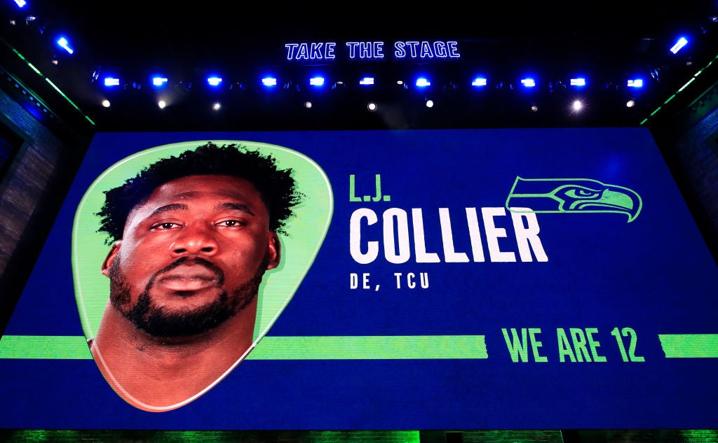 TCU, Munday standout L.J. Collier drafted in first round to Seahawks