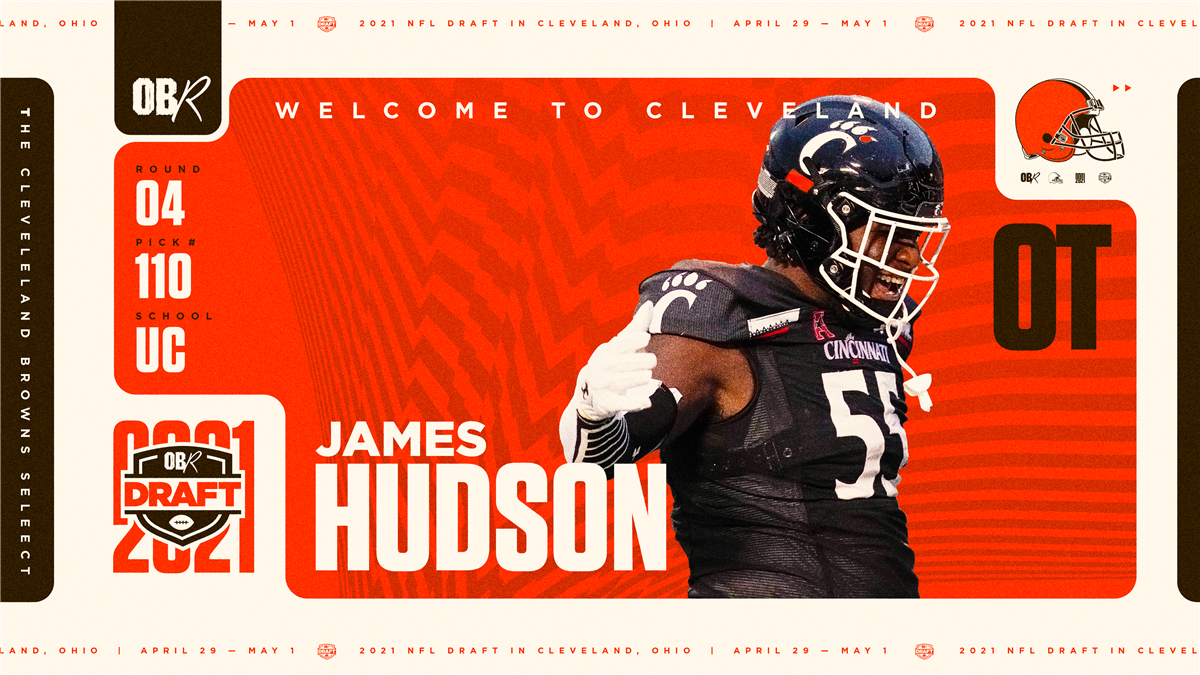 Cleveland Browns Sign Fourth-Round Draft Pick James Hudson