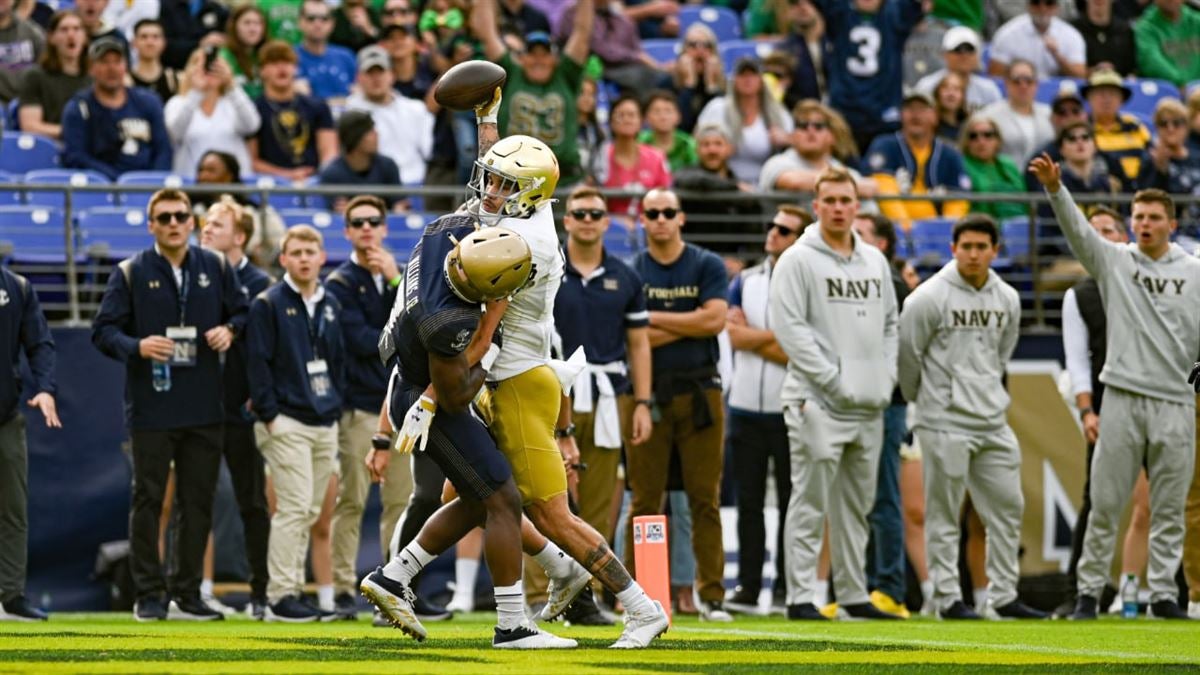 2022 Navy-Notre Dame football game to be played at M&T Bank Stadium