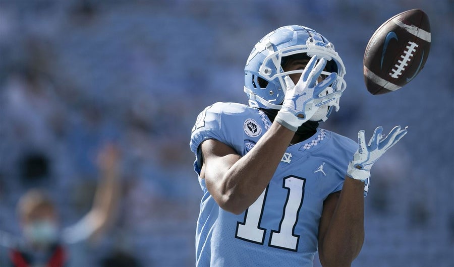 UNC WR Josh Downs Among Top ACC Football Breakout Candidates