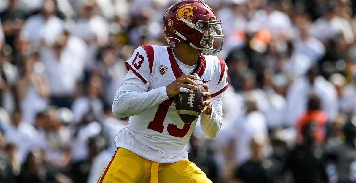 Heisman winner Caleb Williams throws 5 TD passes and No. 6 USC routs Nevada  66-14