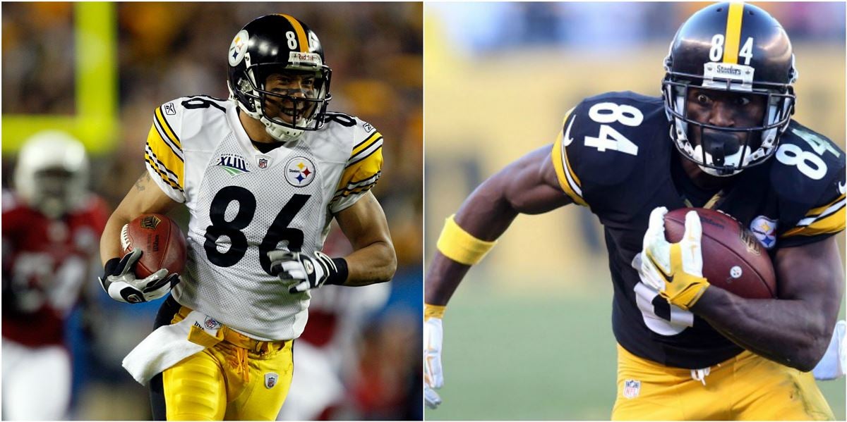 Ranking The Top 10 Best Wide Receivers in Steelers History