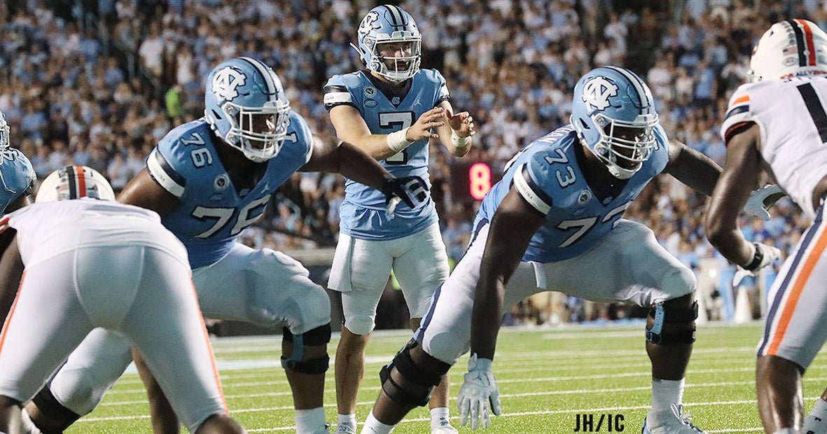 UNC's Banged Up Offensive Line Turning The Corner