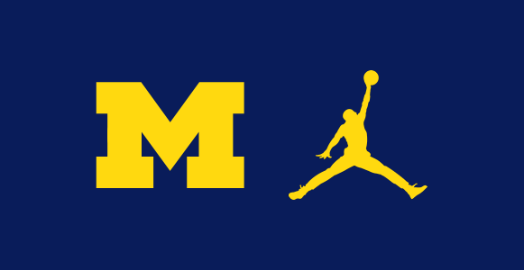 jumpman michigan polo