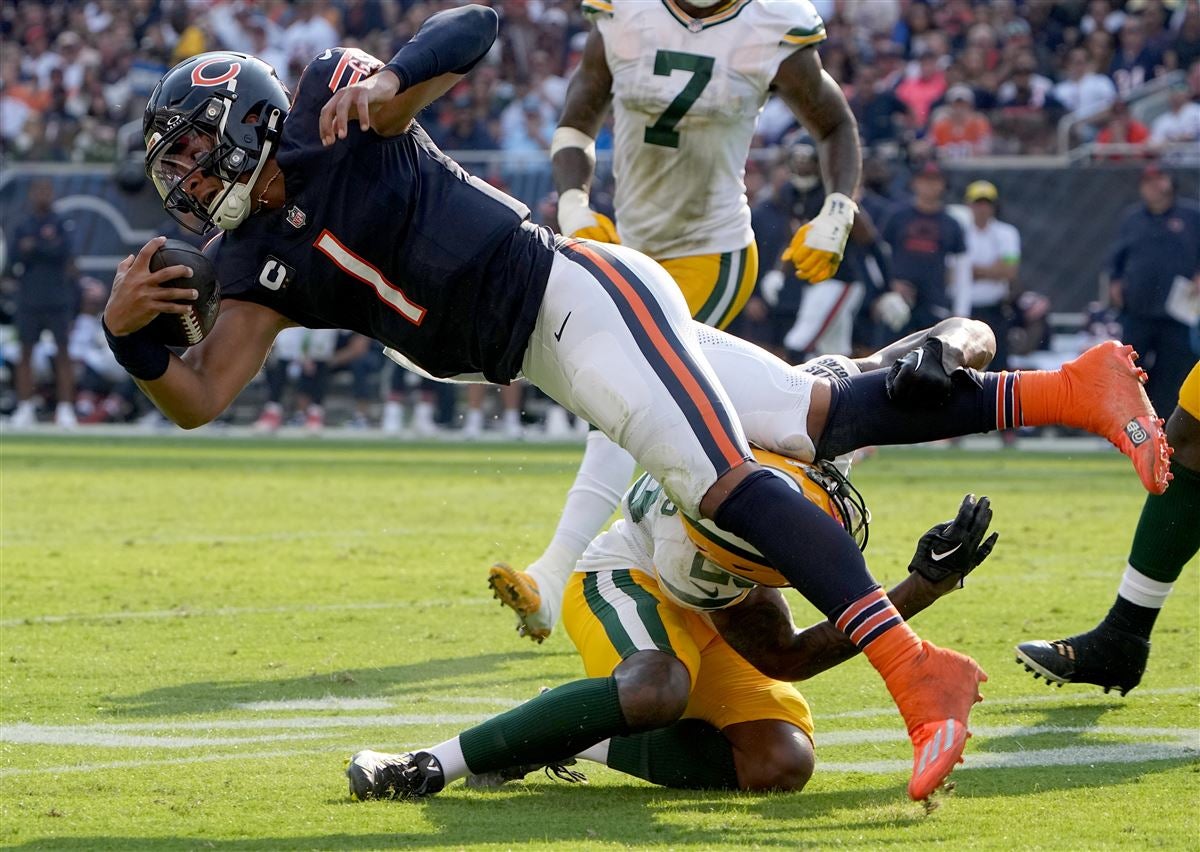 Packers vs. Bears best anytime touchdown scorer picks (Trust Justin Fields'  legs)