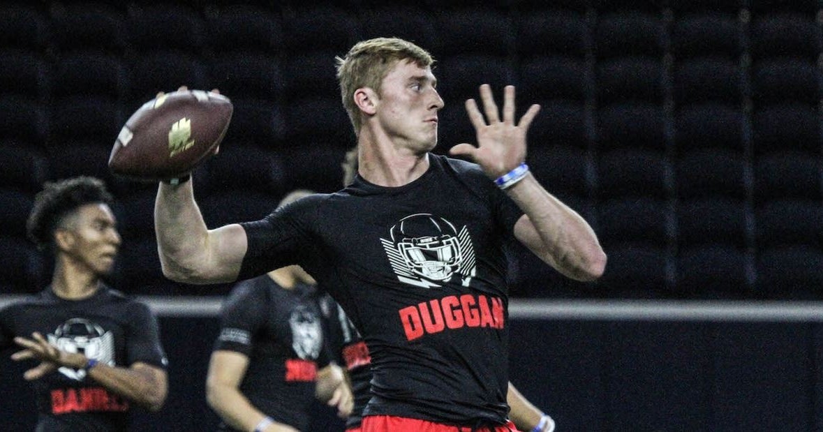 WATCH: QB Max Duggan footage from 7v7 at The Opening Finals