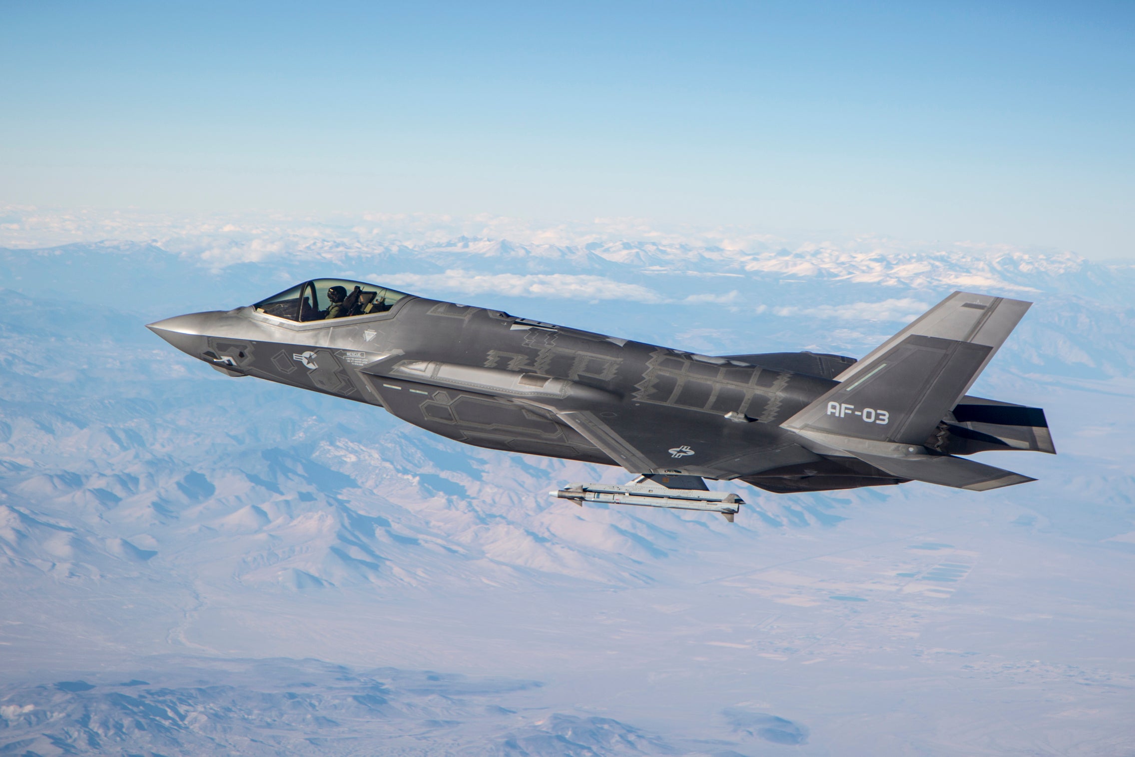 F35 Continues to Test DroneKilling AIM9X AirtoAir Missile
